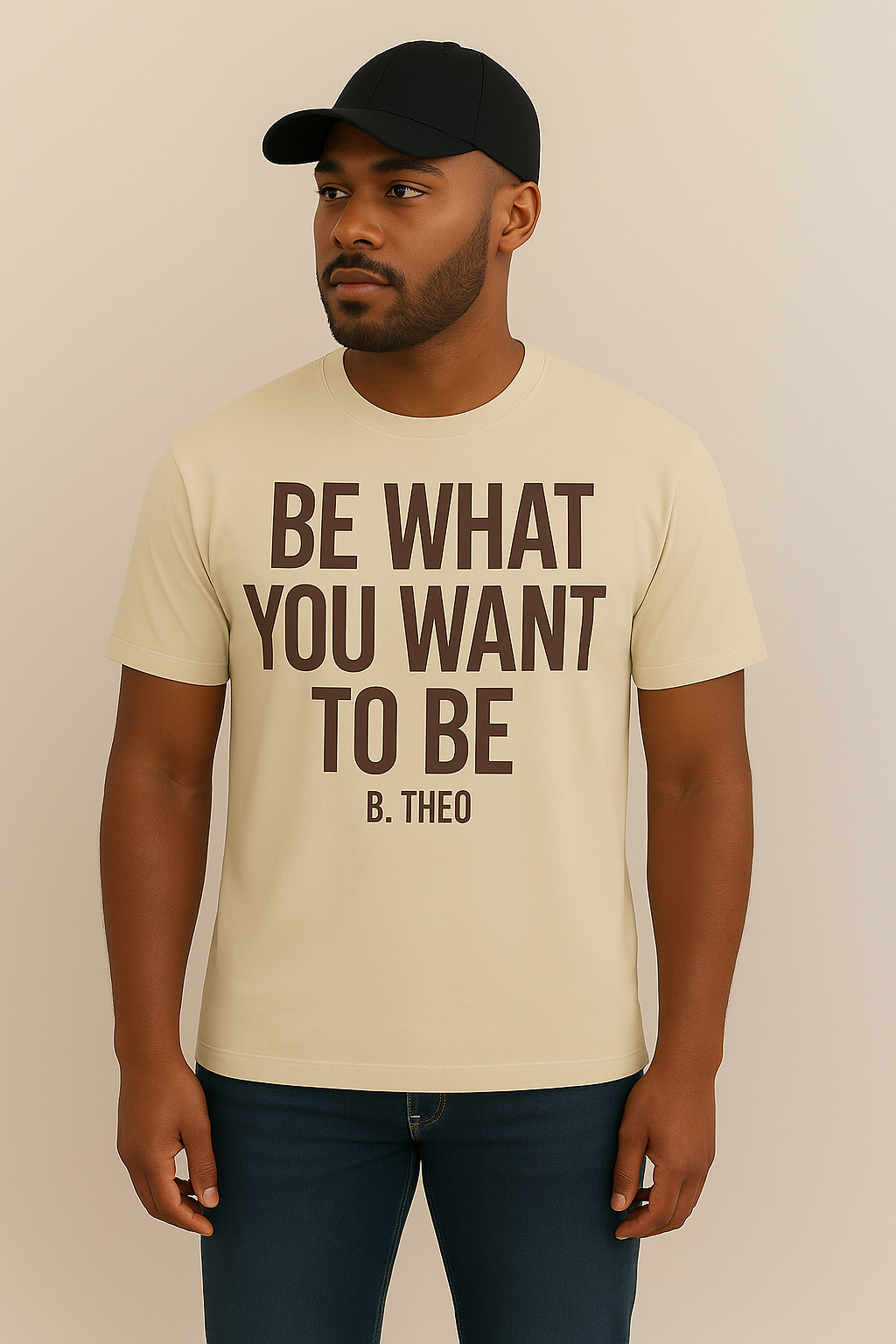 B THEO Tee - Be What You Want to Be
